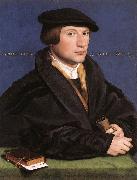 HOLBEIN, Hans the Younger, Portrait of a Member of the Wedigh Family sf